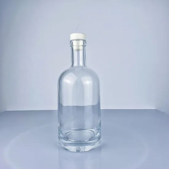 Bottiglia di vetro rotonda vuota di Boston di succo di Kombucha di caffè freddo ambrato trasparente da 8 once 16 once per bevande 250 ml 500 ml