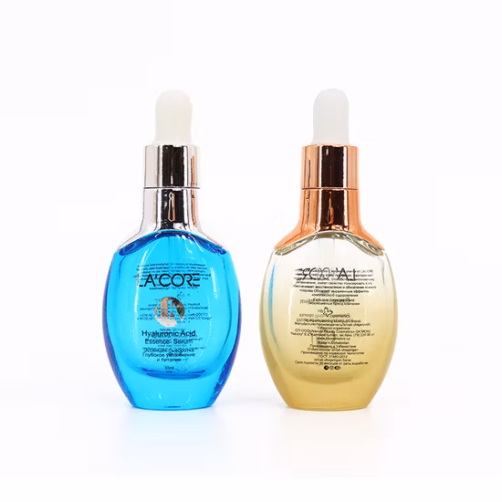 in magazzino!  Flacone per olio essenziale da 30 ml Flacone cosmetico Contagocce per lozione per essenza in vetro